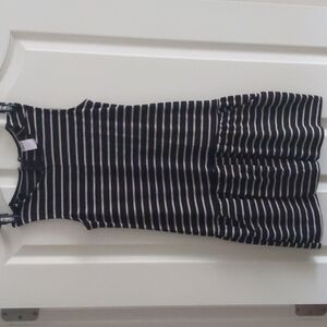Black and white girls jumper/dress,size 12